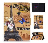 Case Fits All-New Kindle 10th Genetation 2019 Release, the Thinnest and Lightest Premium PU Leather Cover Case for Kindle 10th Generation 2019 with Auto Wake Sleep,Tower