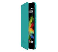 Case - Flip Case in Turquoise, Designed to Protect Devices, Made of Flexible and Resistant Material, Fit