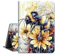 Case for 10.2" Kindle Scribe (2024/2022 Release),Slim Soft Shockproof TPU Silicone Protective Back Shell Case for Kindle Scribe 10.2" 2022 & 2024 Released,Sunflower and Bee