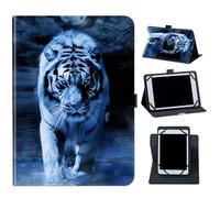 Case for 10.36" TCL Tab Pro 5G TCL-9198S/TCL TABMAX 10.4 Inch 9296Q Tablet,360 Degree Rotating Case Protective Cover with Kickstand and with Magnetic Closure,Wild Animals Tiger