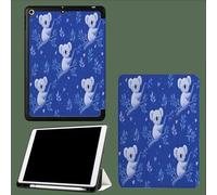 Case for 11 inch iPad Pro 4th/3rd/2rd Generation 2022/2021/2020,Trifold Stand Protective Case with Pencil Holder,Auto Sleep/Wake,Soft Back Cover Koala Sitting On A Tree Branch Simple And Cute Animal