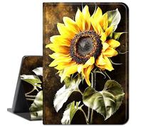 Case for 12.3 Inch Microsoft Surface Pro 7/6/5/4,Slim Soft Shockproof TPU Silicone Protective Back Shell Case,Sunflower