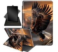 Case for 13 Inch Microsoft Surface Pro 11/10/9,360 Degree Rotating Stand Smart Protective Case for urface 11th Edition AI 2024/Pro 9 5G 13" 2022,Forest Eagle