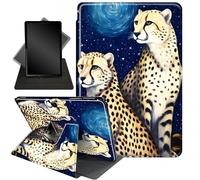 Case for 13 Inch Microsoft Surface Pro 11/10/9,360 Degree Rotating Stand Smart Protective Case for urface 11th Edition AI 2024/Pro 9 5G 13" 2022,Mouse Cheetah