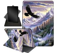 Case for 13 Inch Microsoft Surface Pro 11/10/9,360 Degree Rotating Stand Smart Protective Case for urface 11th Edition AI 2024/Pro 9 5G 13" 2022,Eagles in The Sky