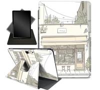 Case for 13 Inch Microsoft Surface Pro 8 (2021 Release),360 Degree Rotating Stand Smart Protective Case for Surface Pro 8 13" 2021 Tablet,Green Plants
