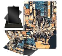 Case for 13 Inch Microsoft Surface Pro 8 (2021 Release),360 Degree Rotating Stand Smart Protective Case for Surface Pro 8 13" 2021 Tablet,Street