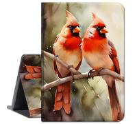 Case for 13 Inch Microsoft Surface Pro 8 (2021 Release),Slim Lightweight Smart Shell Stand Cover with Auto Wake/Sleep Case for Surface Pro 8 13 Inch 2021 Tablet,red Birds