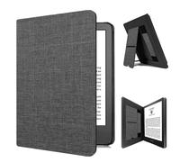 Case for 6.8" Device (Just For 11th Generation 2021 Release), TOKILO Premium PU Leather Cover with Hand Strap Card Slot Auto Wake/Sleep, Gray