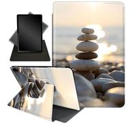 Case for 6.8" Kindle Paperwhite 11th Gen 2021,360 Degree Rotating Stand Smart Protective Cover Case for Kindle Paperwhite 2021 E-Reader,Sea Stone