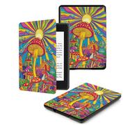 Case for 6.8" Kindle Paperwhite (11th Generation-2021) Light Shell Cover with Auto Wake/Sleep for Kindle Paperwhite 2021 E-Reader,Psychedelic Mushrooms