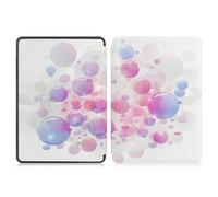 Case for 6.8” Kindle Paperwhite 11th Generation 2021- Premium Lightweight PU Leather Cover with Auto Wake/Sleep for Kindle Paperwhite 2021 E-reader, Pink Dream Bubbles