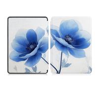 Case for 6.8” Kindle Paperwhite 11th Generation 2021- Premium Lightweight PU Leather Cover with Auto Wake/Sleep for Kindle Paperwhite 2021 E-reader, Watercolor Floral