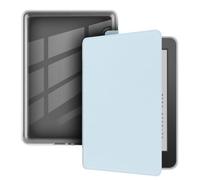 Case for 6.8" Kindle Paperwhite (11th Generation-2021 Release), Ultra Clear Soft Flexible Transparent TPU Back Cover with Auto Sleep/Wake for Kindle Paperwhite (MODEL NO. M2L3EK), Light Blue