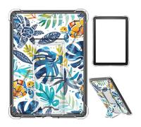 Case for 6" All New Kindle 10th Generation 2019 Release,Clear TPU Shockproof Stand Bumper Back Cover Transparent Case for Kindle 10th Gen 2019,The Palm Trees Turtle