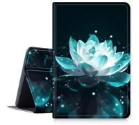 Case for 6" All New Kindle 10th Generation 2019 Release,DIGTIALL Slim PU Leather Fold Stand Protective Cover with Auto Sleep/Wake for Kindle 2019 Signature Edition E-Reader,Lotus Flower
