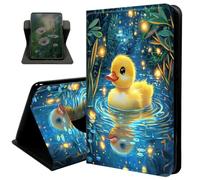 Case for 6" Kindle 10th Generation 2019 Release,with Auto Sleep/Wake 360 Degree Rotating Swivel Adjustable Stand Cover for Kindle 10th Gen 2019,Funny Duck