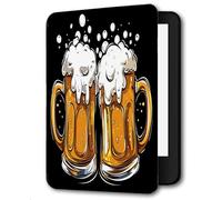 Case for 6" Kindle 11th Generation 2024 and 2022,Premium PU Leather Smart Cover with Auto Sleep/Wake for Kindle,Crash Beer