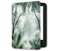Case For 6" Kindle（2019,Model: J9G29R)10th Generation PU Leather Case For Kindle (10th) Smart Sleep/Wake Kindle Cover,Tropical Rainforest