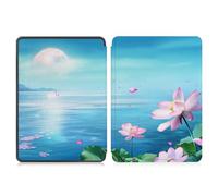 Case For 6" Kindle Paperwhite 10th Generation (Model No.PQ94WIF) 2018 Released PU Leather Case smart Sleep/Wake Kindle Paperwhite 10th Cover,Lake Lotus