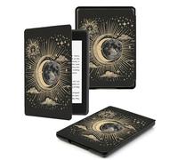 Case for 6" Kindle Paperwhite 5/6/7th Generation Case 2012-2017 Version (Model No. EY21 & DP75SDI) - Lightweight Protective Cover with Auto Sleep/Wake,Lines Moon Clouds