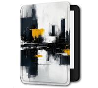 Case For 6" Kindle Paperwhite (7th/6th/5th Gen - 2015/2013/2012 Released Model: DP75SDI or EY21) PU Leather Case Paperwhite Cover,Future Cities