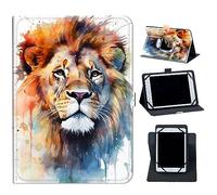 Case for 6” Kobo Clara 2E / Tolino Shine 4 eReader (2022 Release),Mxfdegf 360 Degree Rotating Stand and Magnetic Closure Case for 6" Kobo Clara 2E 2022 Released,Lion Gaze