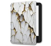 Case For 7 inch 2024 Kindle Paperwhite Case Colorsoft Signature Edition Premium PU Leather Cover For Colorsoft Paperwhite,Shattered Walls
