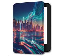 Case For 7 inch 2024 Kindle Paperwhite Cover/Kindle Colorsoft Signature Edition Case/Premium PU Leather Cover For E-Book Colorsoft Paperwhite,Streamer City