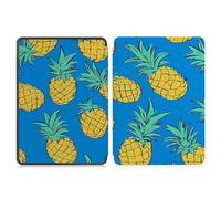 Case for 7" Kindle Oasis (10th Gen, 2019 Release and 9th Gen, 2017 Release) Premium PU Leather Cover with Auto Wake/Sleep for 7 inch Kindle Oasis,Fruit Pineapple