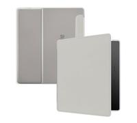 Case for 7" Kindle Oasis (3th Generation-2017 Release), Ultra Clear Soft Flexible Transparent TPU Back Cover with Auto Sleep/Wake for Kindle Oasis (Model NO. S8IN4O), Light Gray