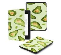 Case for 7“ Kindle Oasis (9th and 10th Generation ONLY, 2017 and 2019 Release), Lightweight Shell Cover with Auto Wake/Sleep,Fruit Avocado