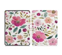 Case for 7" Kindle Paperwhite 12th Gen 2024 and Kindle Colorsoft Signature Edition, Premium PU Leather Protective Cover with Auto Wake/Sleep, Spring Floral