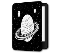 Case for 7" Kindle Paperwhite (12th generation) - 2024 Release & Kindle Colorsoft Signature Edition,Slim Lightweight PU Leather Protective Cover with Auto Sleep/Wake,Simple Planet