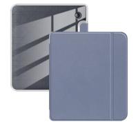 Case for 7" Kobo Libra 2 2021 Released, Ultra Clear Soft Flexible Transparent TPU Back Cover with Auto Sleep/Wake for Kobo Libra 2, Dark Gray