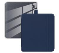 Case for 7" Kobo Libra 2 2021 Released, Ultra Clear Soft Flexible Transparent TPU Back Cover with Auto Sleep/Wake for Kobo Libra 2, Dark Blue