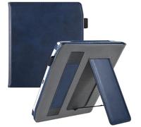 Case for 7" Pocketbook Era Color Ereader 2024 & 7" Pocketbook Era Ereader 2022, Slim PU Shell Cover with Stand, Hand Strap, Auto-Wake/Sleep Feature, Blue