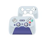 Case for 8BitDo Pro 3, FJIASTB Kids-Friendly Soft Silicone Protective Cover, Shockproof (White)