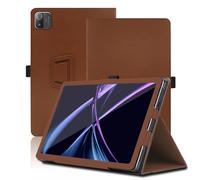 Case for Acer Iconia Tab A10 (A10-21-A0T7) 10.1 inch, Acer Iconia Tab A10-21-A43P Tablet Case, Folding Stand Protective Cover with Pencil Holder and Wrist Strap, Full Protection. (Brown)