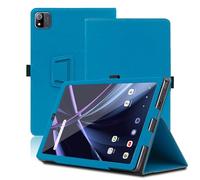 Case for Acer Iconia Tab A11 11 inch, Acer Iconia Tab A11-11-A921 Tablet Case, Folding Stand Protective Cover with Pencil Holder and Wrist Strap, Full Protection. (Light Blue)