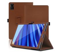 Case for Acer Iconia Tab iM11-12M 11.45 inch, Acer Iconia Tab iM11-12M Tablet Case, Folding Stand Protective Cover with Pencil Holder and Wrist Strap, Full Protection. (Brown)