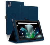 Case for Acer Iconia Tab M10 10.1 inch, Full Coverage Ultra Slim PU Leather Cover Case Folding Stand Cover with Hand Strap Magnet,Blue