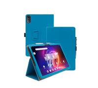 Case for Acer Iconia Tab P10 P10-21Q-870Q Tablet 10.4 Inch 2024 Upgraded Version,WUNIAK Premium Leather Business Folio Stand Cover with Hand Strap for Tablet,Lightblue.