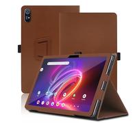 Case for Acer Iconia Tab P11 11 inch, Acer Iconia Tab P11 Tablet Case, Folding Stand Protective Cover with Pencil Holder and Wrist Strap, Full Protection. (Brown)