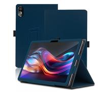 Case for Acer Iconia Tab V10 10.1 inch, Acer Iconia Tab V10 Tablet Case, Folding Stand Protective Cover with Pencil Holder and Wrist Strap, Full Protection. (Blue)