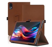 Case for Acer Iconia X12-11 12.6 inch, Acer Iconia X12-11-845L Tablet Case, Folding Stand Protective Cover with Pencil Holder and Wrist Strap, Full Protection. (Brown)