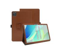 Case for AGM PAD T1 Android 14 Tablet 11 Inch 2024 Upgraded Version，Premium Leather Business Folio Stand Cover with Hand Strap for Tablet,Brown.