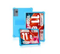 Case for Ainmel A6H-A/Ainmel A6H0409 11 Inch 2025 Tablet, Skin Friendly Soft Silicone Tablet Case with Adjustable Kickstand (Blue)
