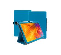 Case for aiprotablet C5 Android 14 Tablet 11 Inch 2024 Upgraded Version,Premium Leather Business Folio Stand Cover with Hand Strap for Tablet,Light Blue.