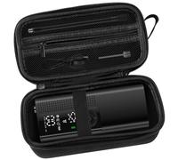 Case for Airmoto Tire Inflator Portable Air Compressor Case,120 PSI Air Pump Case,Car Tire Pressure Gauge (120 150 PSI) Storage Bag, Air House, Connector and Accessories (Box Only)-(Black Zipper)